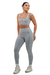 Calça Sports Recorte Cinza