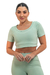 Cropped Sports Basic Pistache na internet