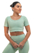 Cropped Sports Basic Pistache - comprar online