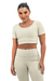 Cropped Sports Basic Areia