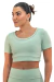 Cropped Sports Basic Pistache
