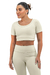 Cropped Sports Basic Areia - comprar online