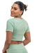 Cropped Sports Basic Pistache