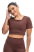 Imagem do Cropped Sports Basic Marrom