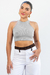 Top Nadador Cinza