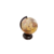 GLOBO TERRAQUEO 14CM SEPIA BASE DE MADERA MERIDIANO PLASTICO - comprar online