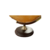 GLOBO TERRAQUEO MERIDIANO METAL SEPIA POLITICO BASE DE MADERA - comprar online