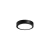 SOBREPONER TECHO REDONDA NEGRO 8W MARCA ILLUX TL-2808.N