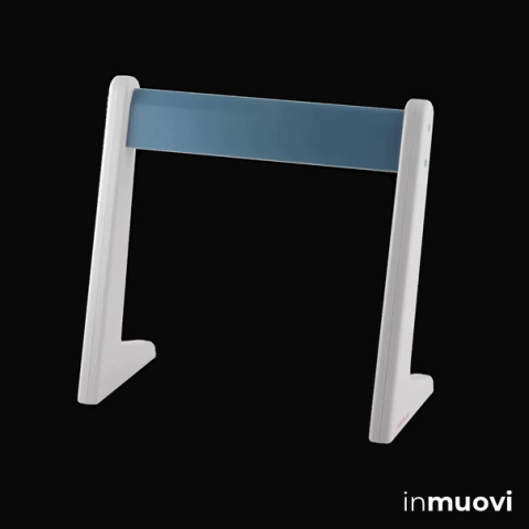 Soporte lineal DLab universal para 6 micropipetas