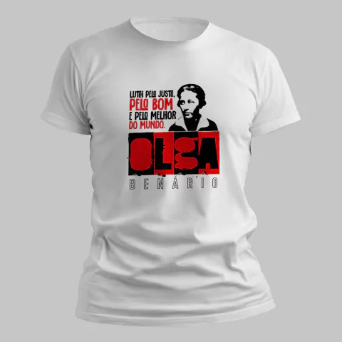 Camiseta Olga Benário - comprar online