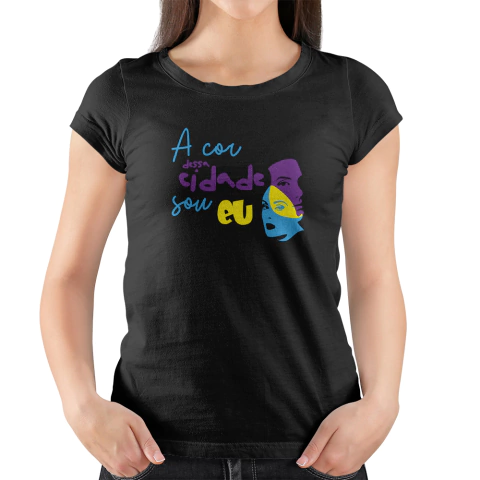 Baby Look A cor dessa cidade sou eu - comprar online