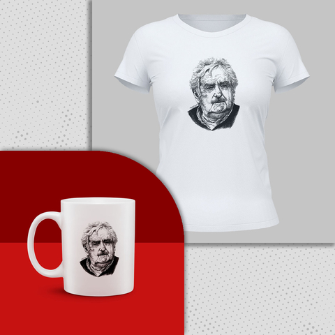 Kit Baby Look + Caneca Pepe Mujica - comprar online