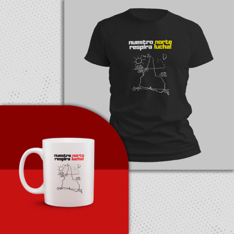Kit Camiseta + Caneca Nosso Norte é o Sul - comprar online