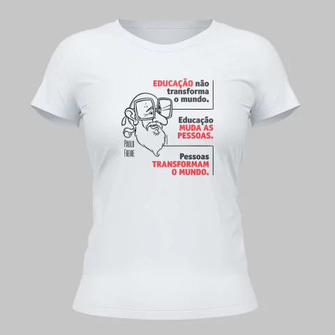 Baby Look Paulo Freire - comprar online