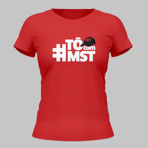 Baby Look #TôComMST MST Movimento Sem Terra - comprar online