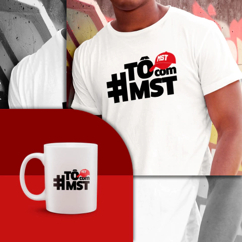 Kit Camiseta + Caneca #TôComMST - comprar online