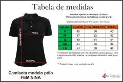 Camisa Pólo FEMININA (SPIN) - LM CONFECÇÃO LETICIA MARCOCCIA LTDA