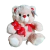 Urso de Pelúcia Trio Coração Eu Te Amo 30cm Fizzy FC2784 - comprar online