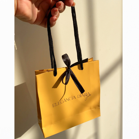 Sacola Presentável Yellow - Elegância Diária