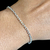 Pulseira Cadeado - 3mm - Prata legítima 925