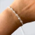 Pulseira 6 Pontinhos de Luz - Prata legítima 925 - comprar online