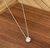 Colar Ponto de Luz Cristal M - Prata legítima 925 - comprar online
