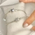 Pulseira Pandora Fecho Cravejado - Prata legítima 925