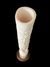 Busto de marfim tribal africano retratando figura feminina, parte superior decorada com elementos do cotiano - comprar online
