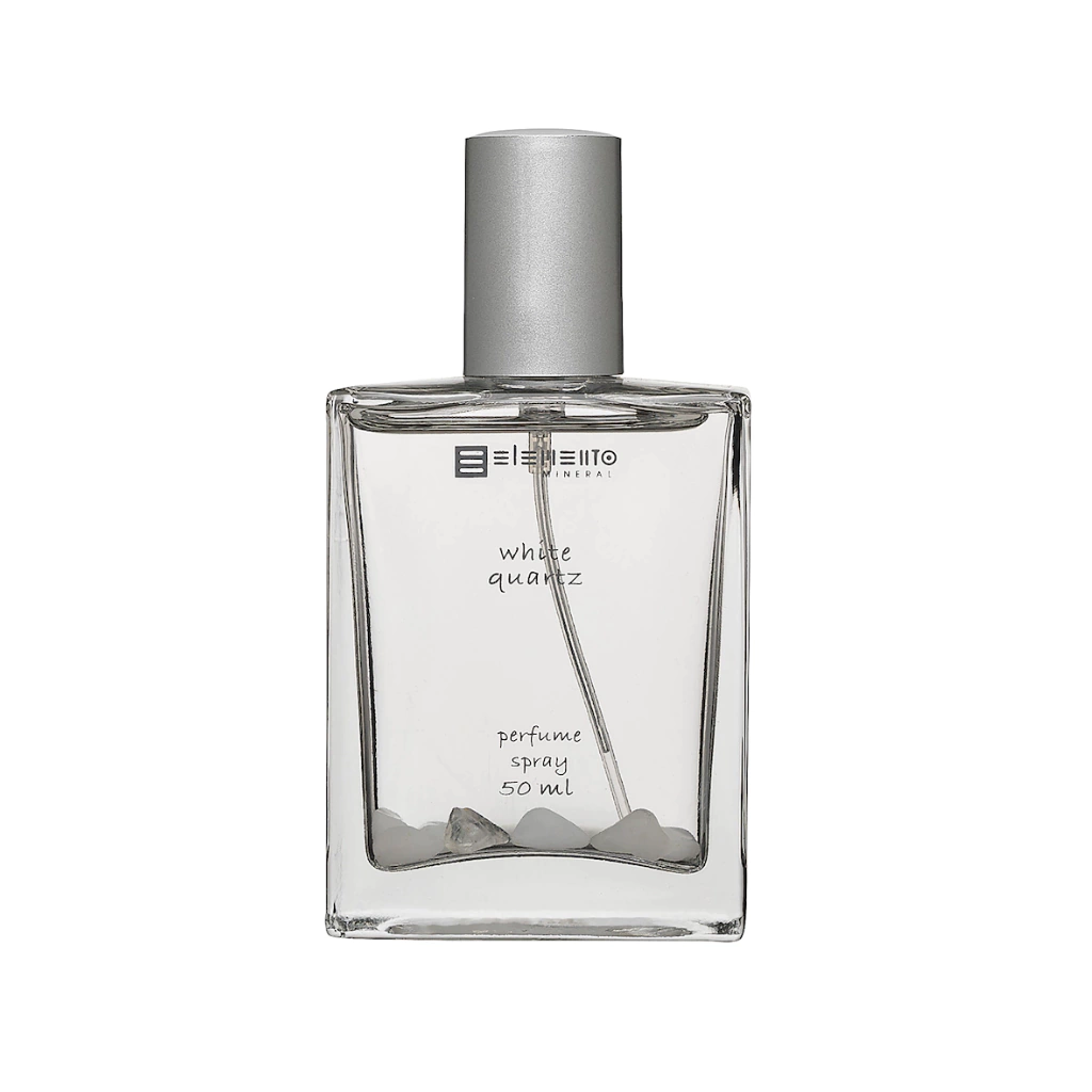 White Quartz Perfume Spray 50ml - Elemento Mineral