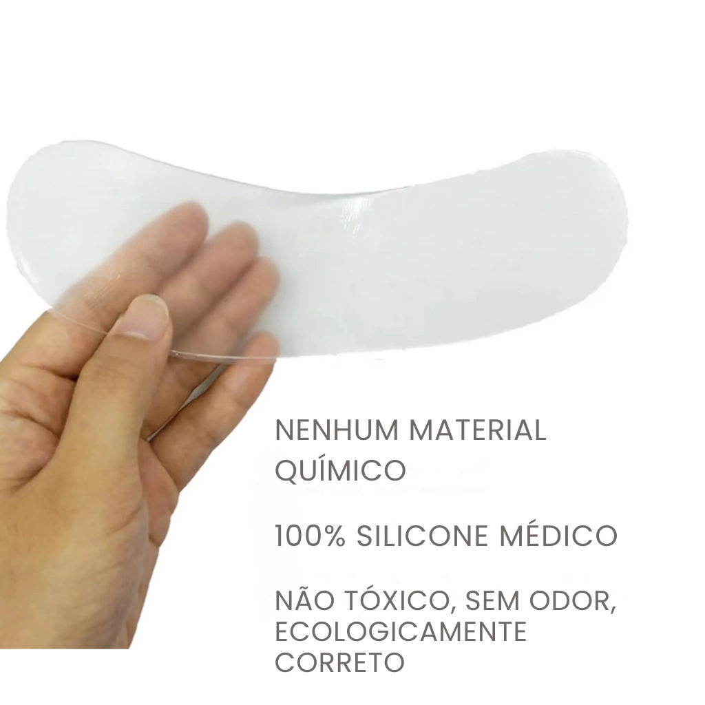 Adesivo de Silicone para Rugas no Pescoço