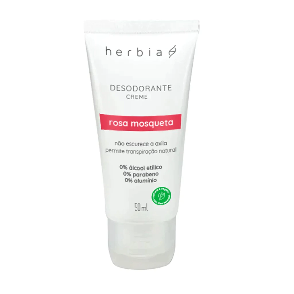 Desodorante Rosa Mosqueta Creme - 50ml - Herbia