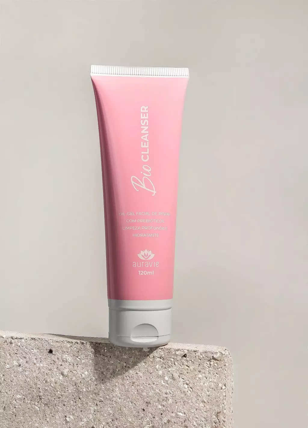 Cleanser - Óleo-gel de limpeza facial diária - Demaquilante - 120g - Auravie
