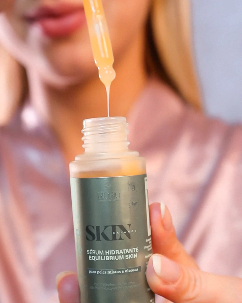 Skin - Sérum Facial Anti Acne Natural , Hidratante-BioBio-30ml