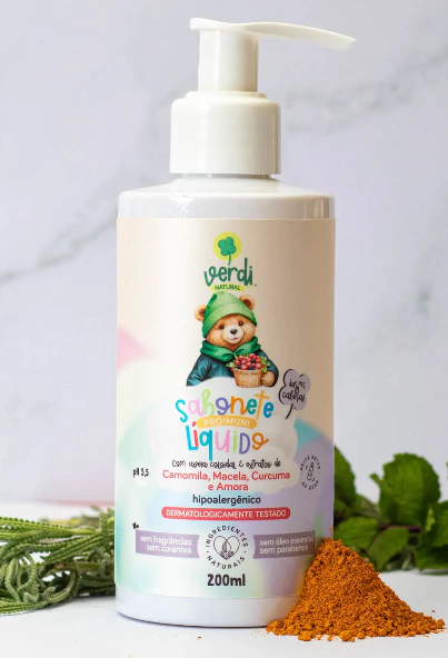 Sabonete Líquido PróImuni Verdi Natural - 200ml
