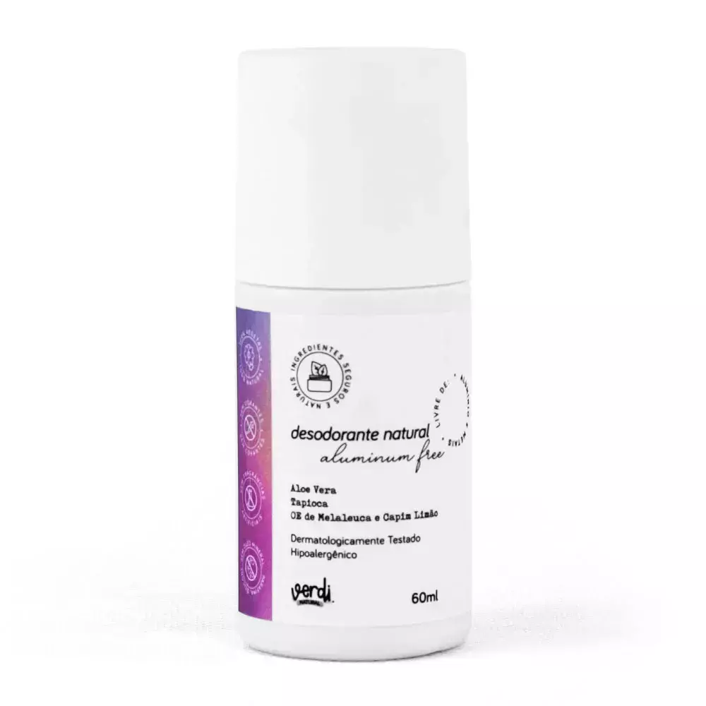 Desodorante Natural Sem Alumínio - 60ml - Verdi Natural