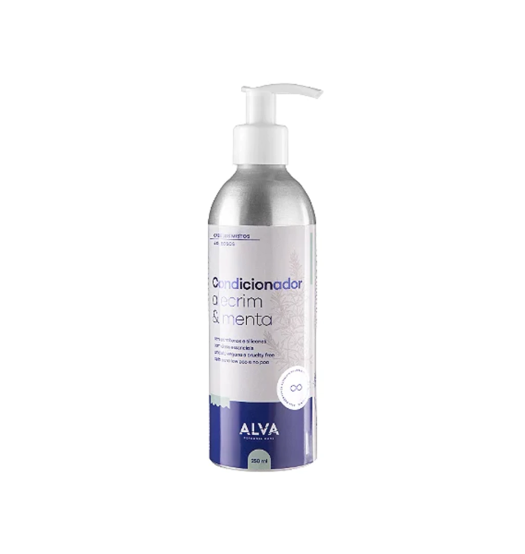 Condicionador Alecrim e Menta - Cabelos Mistos a Oleosos - Alva Personal Care