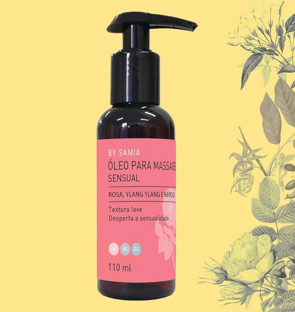 Óleo para Banho e Massagem Sensual - By Samia