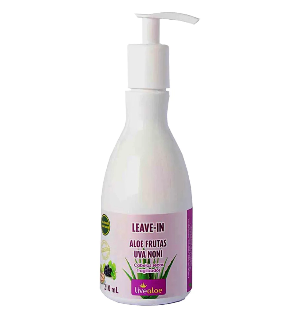 Leave-In Aloe Frutas Uva Noni 210ml - Livealoe