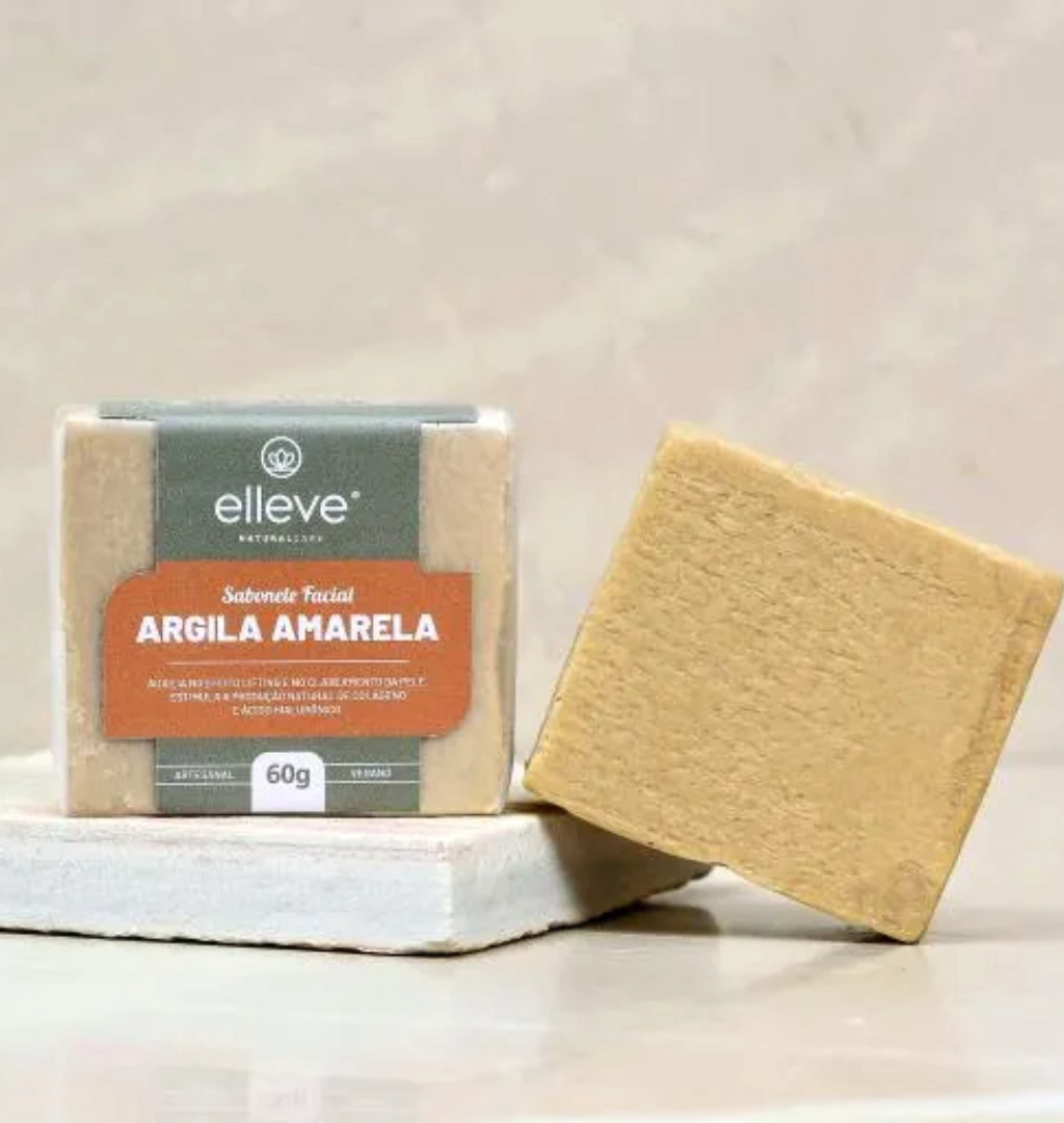 Argila Amarela Peles maduras 60g- Elleve