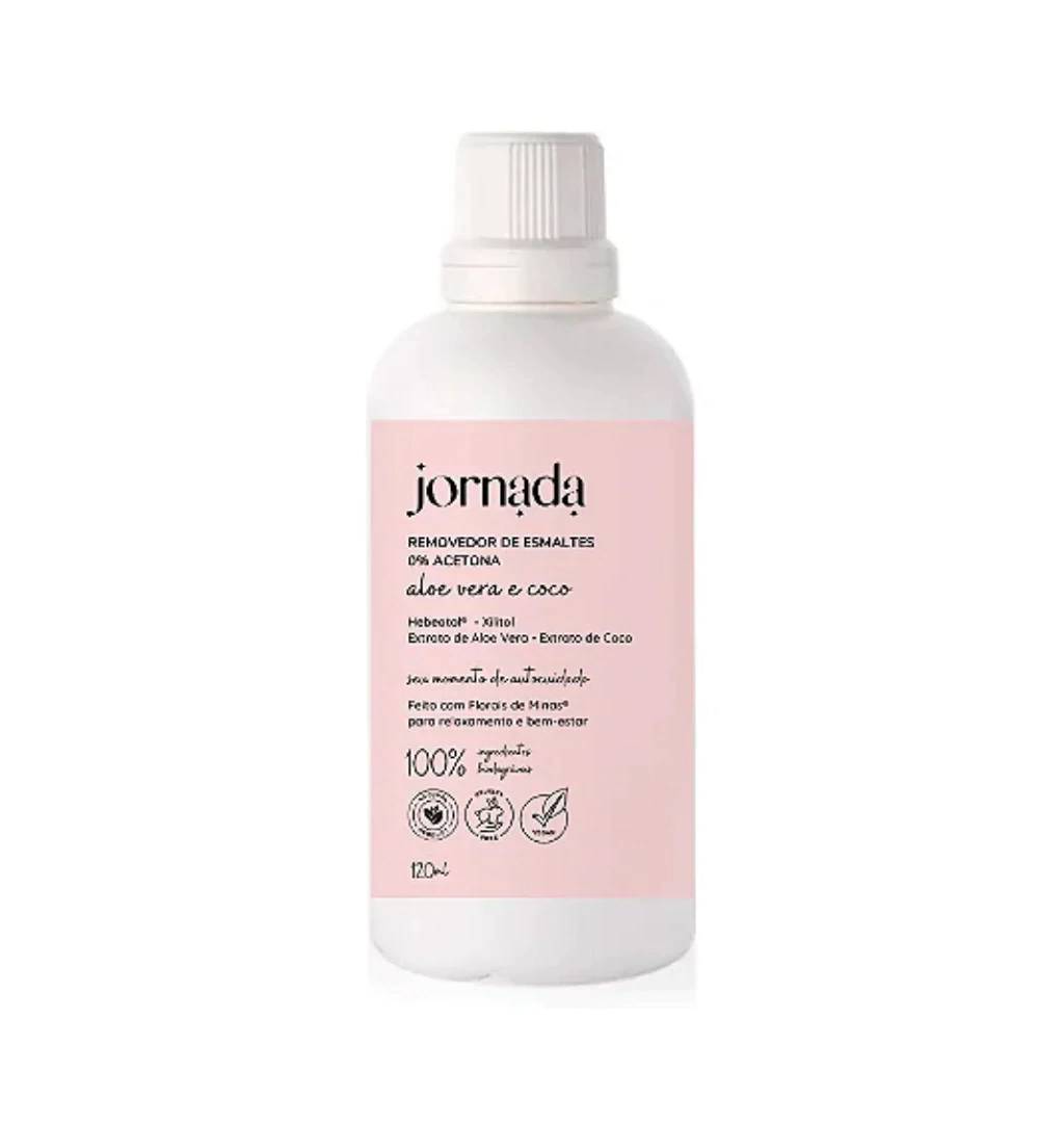 Removedor de Esmaltes 0% acetona 100ml - Jornada