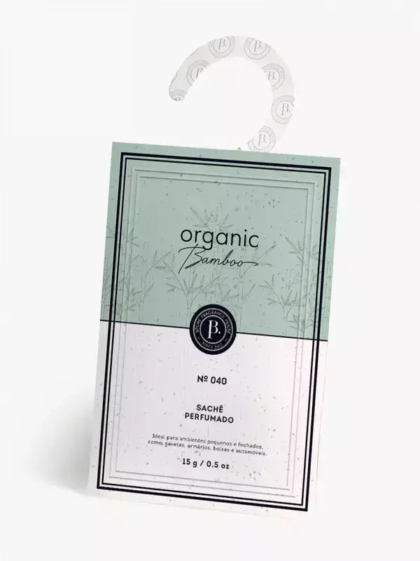 Sachê Perfumado - Organic Bamboo - 15g - Bpure Fragance