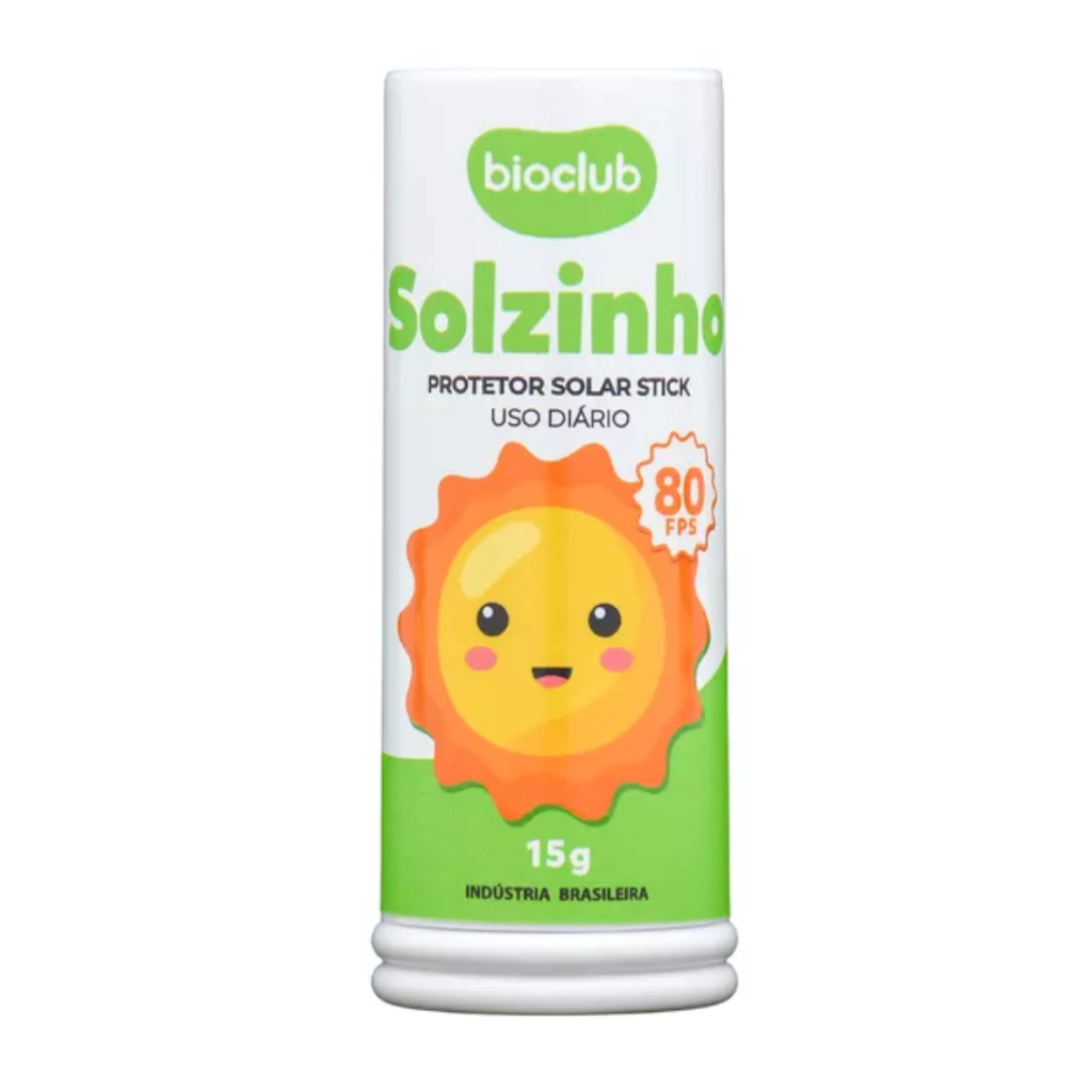Protetor Solar Stick Natural - Solzinho Stick® 15g - Bioclub