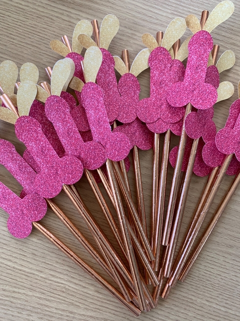 20 canudos despedida de solteira - loja online