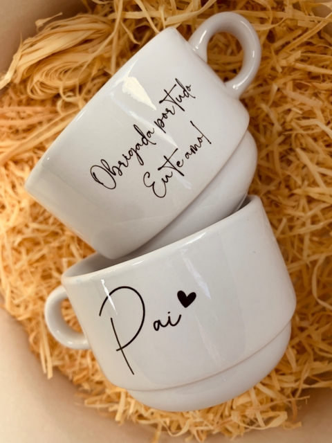 Par de xícaras - sem suporte