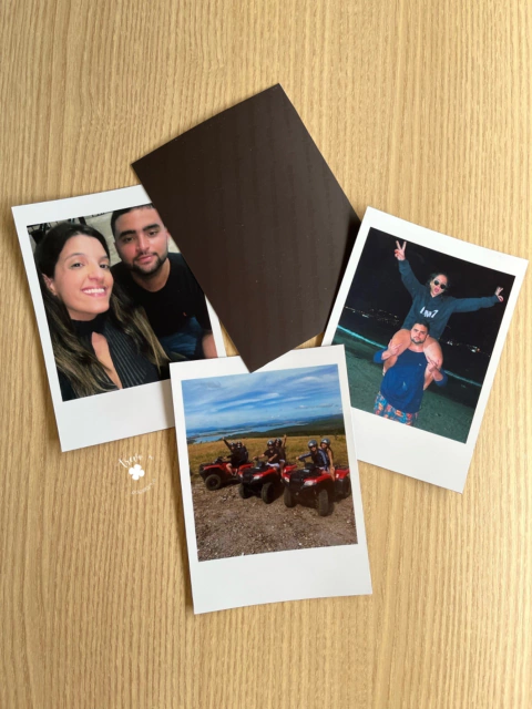 5 fotos polaroide com imã na internet