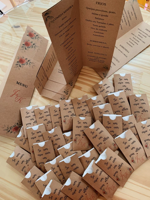 50 lágrimas de alegria envelope kraft - comprar online