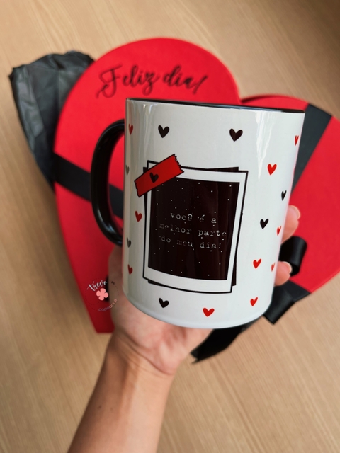 Kit Caixa coração dia dos namorados na internet