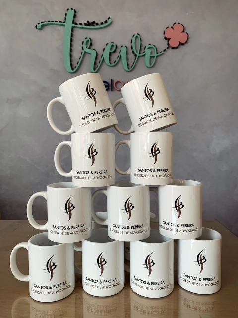 Canecas porcelana importada personalizada com logo - loja online