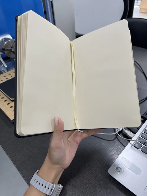 10 Cadernetas Personalizadas 21x14cm Preta S/Pauta - (cópia) - loja online