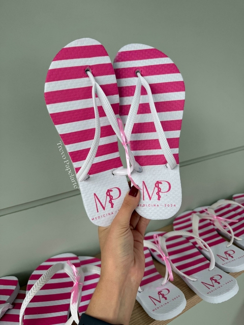 10 Chinelos Personalizados para formatura - comprar online